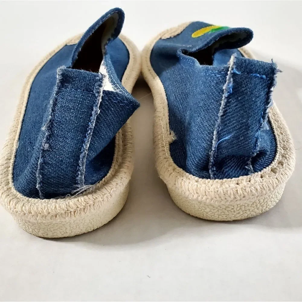 Caoyuan Ie Mei Womens Embroidered Pineapple Espadrilles Size 39 (8.5)